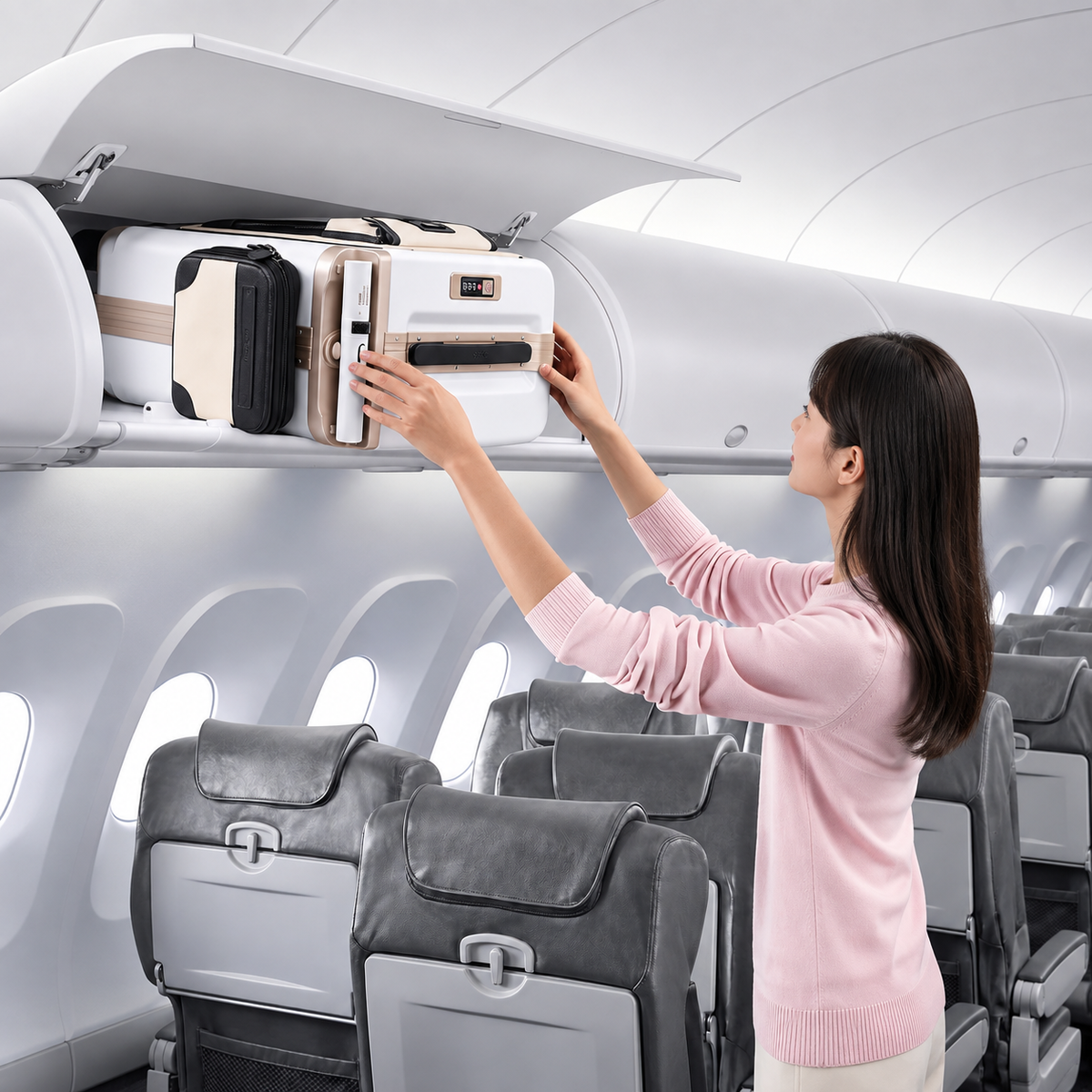 NEXORA Summit Glide Edge Premium Ride-On Luggage