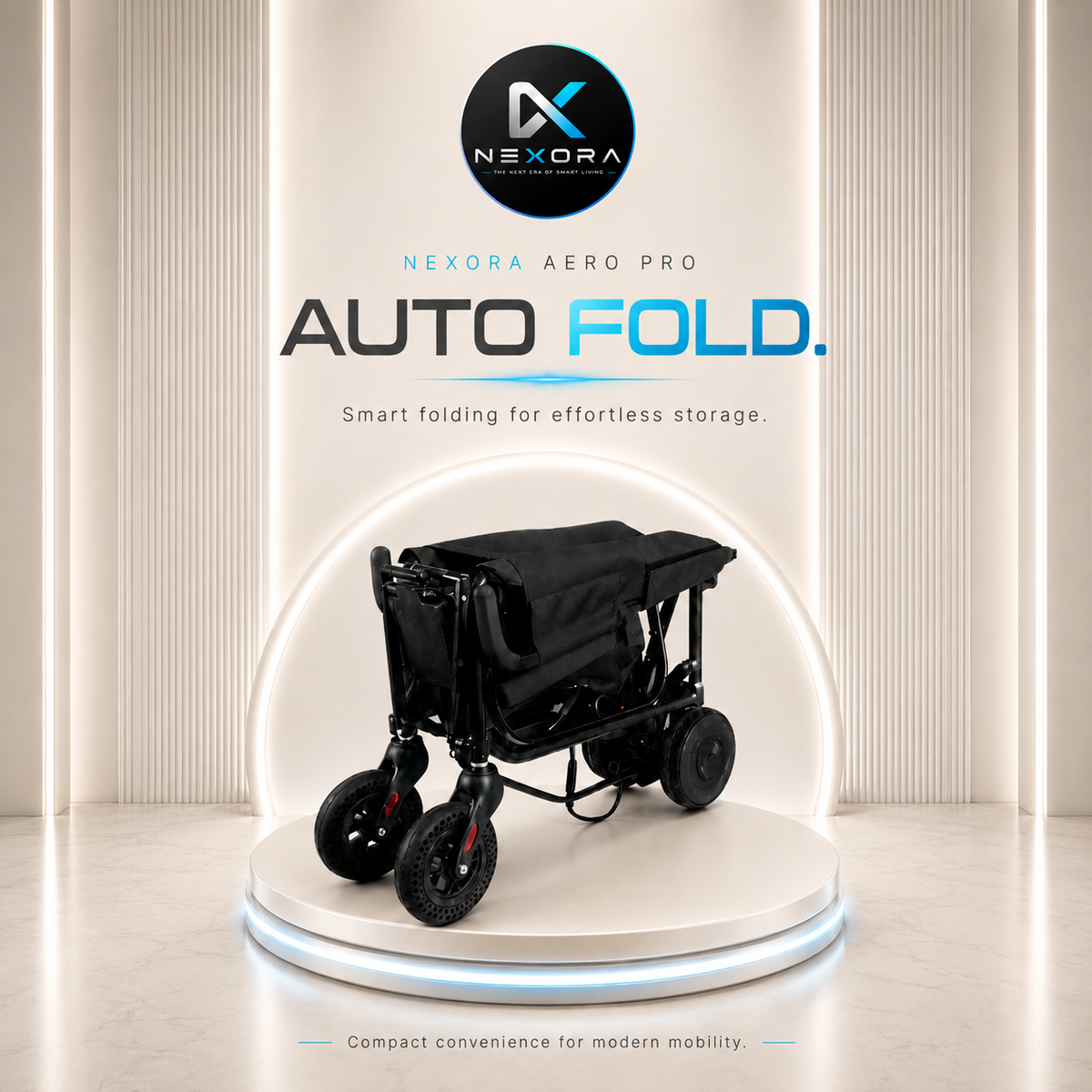 NEXORA Aero Pro compact automatic-fold mobility product view
