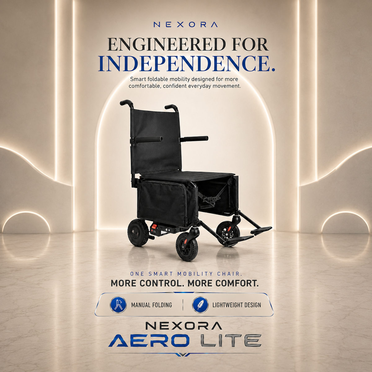 NEXORA Aero Lite lightweight foldable smart mobility