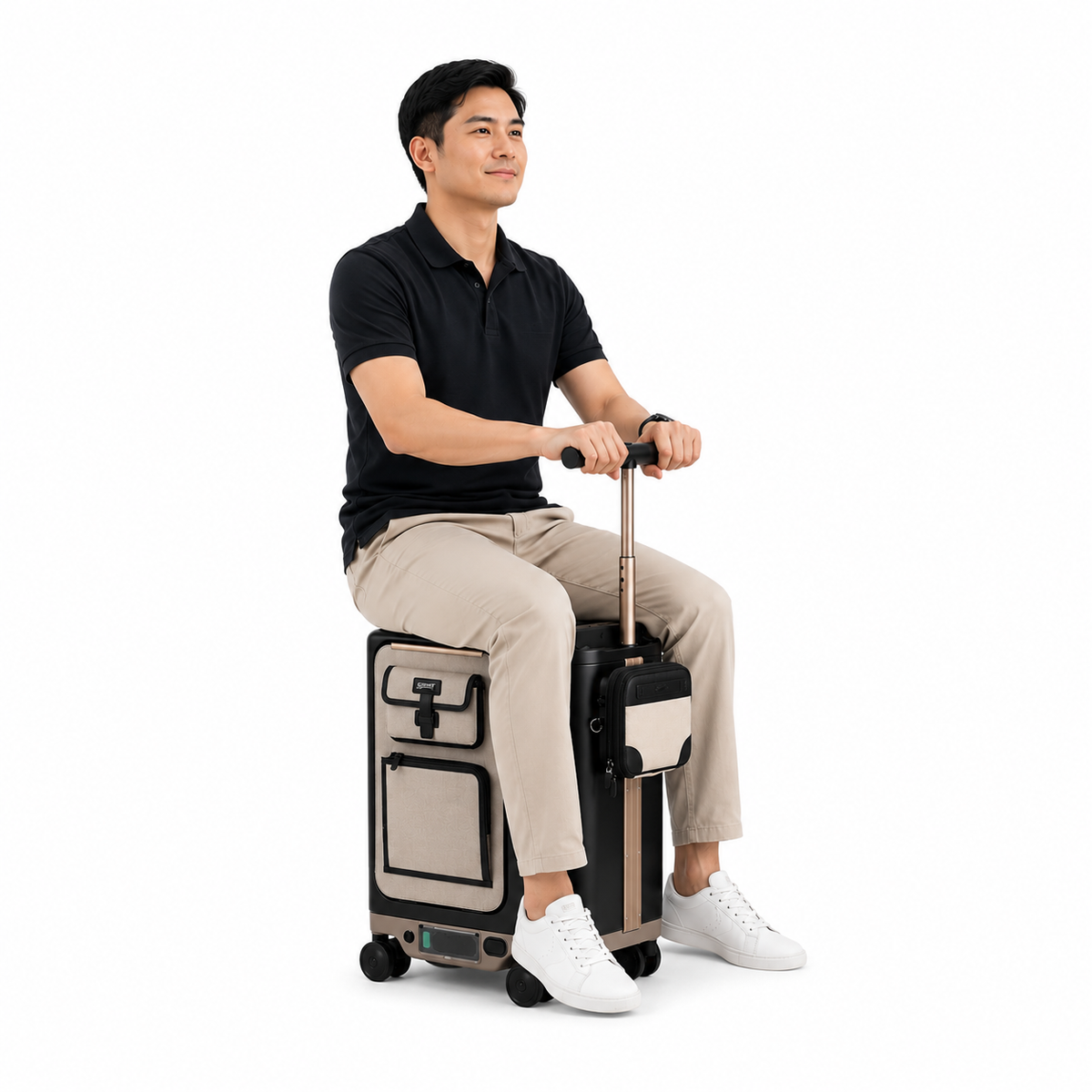 NEXORA Summit Glide Edge Premium Ride-On Luggage