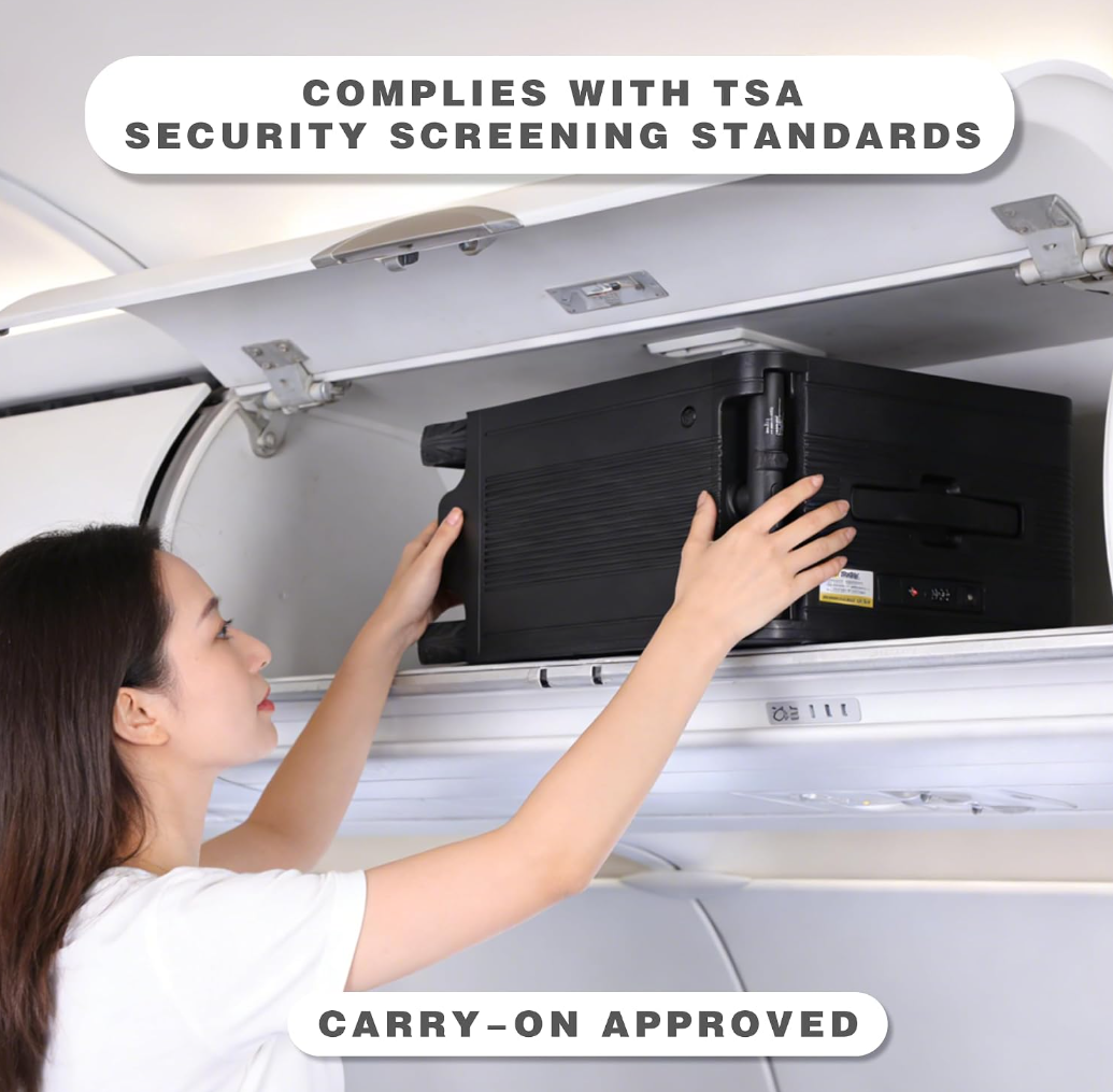 NEXORA Summit Glide Classic compact smart luggage product view