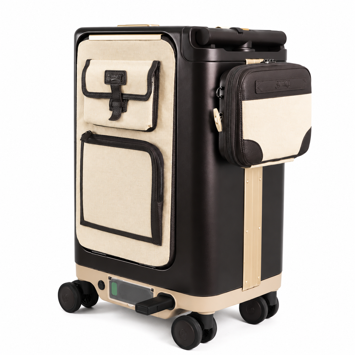 NEXORA Summit Glide Edge Premium Ride-On Luggage