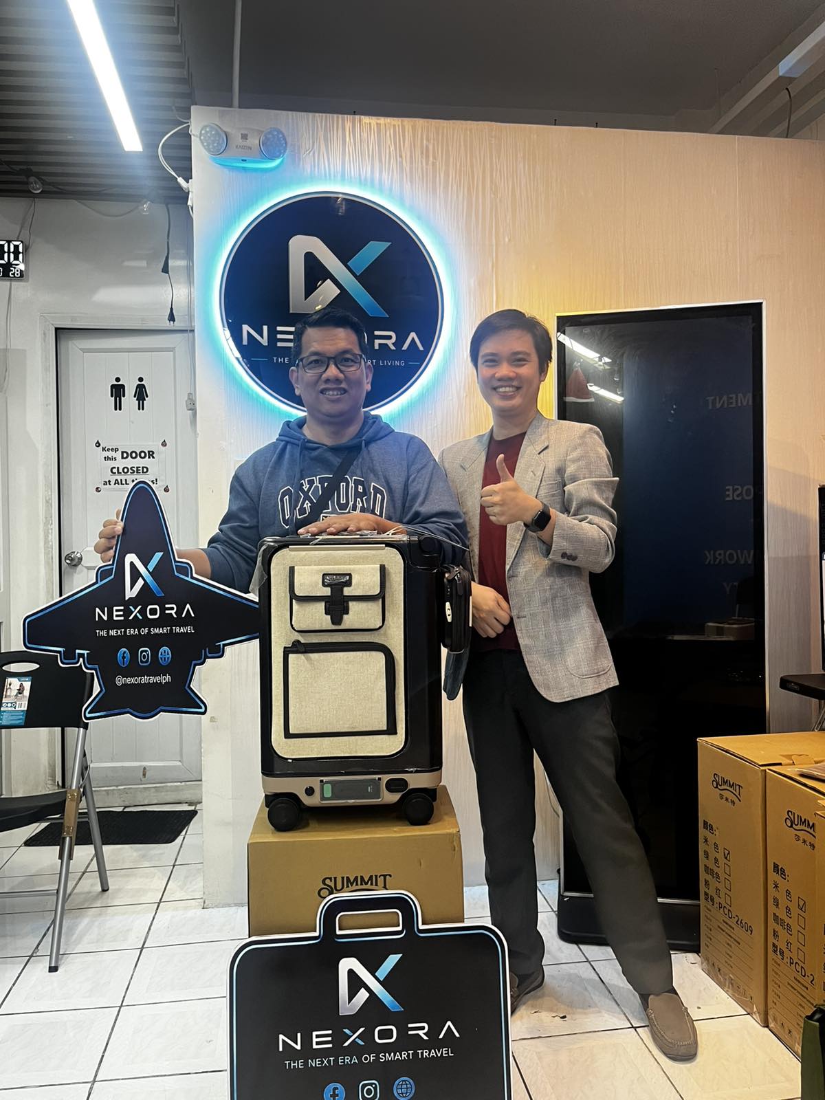 NEXORA Summit Glide Edge handover on August 10, 2026